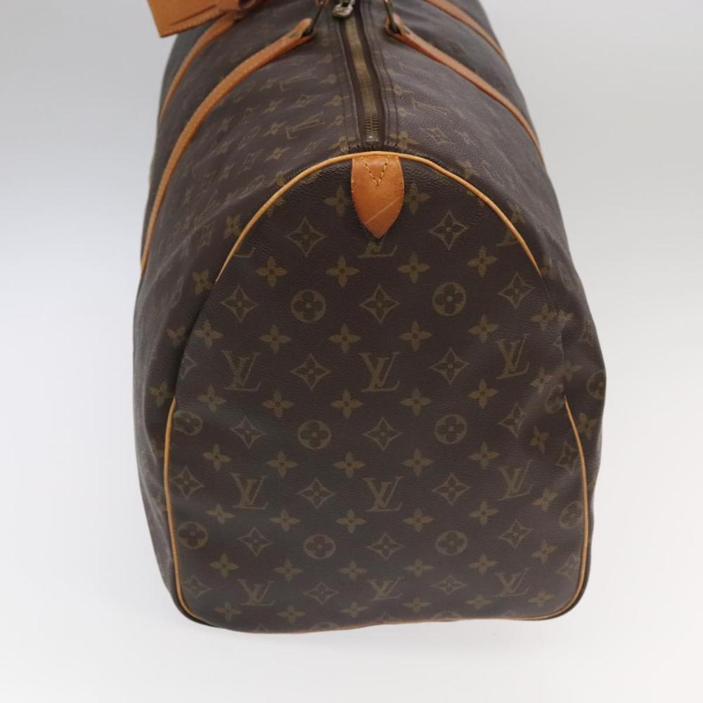Brown Canvas Louis Vuitton Keepall