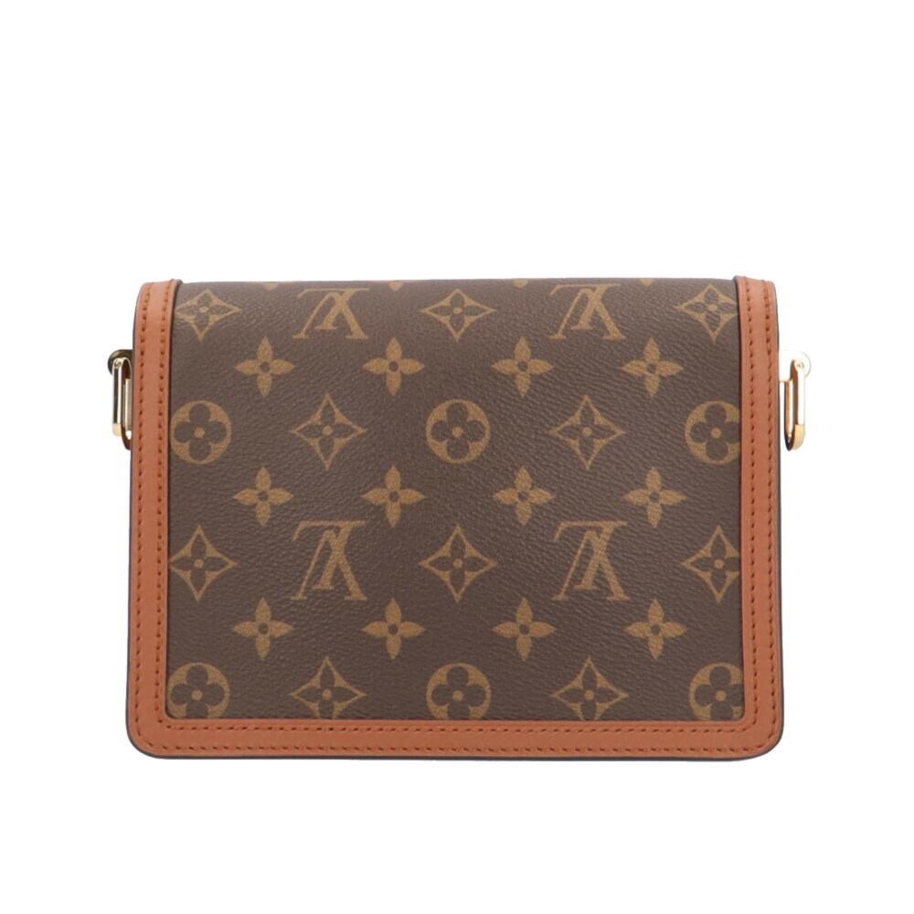 Brown Canvas Louis Vuitton Dauphine