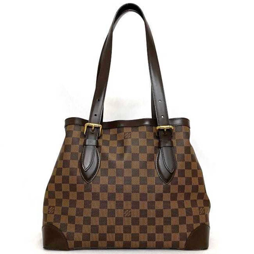 Brown Canvas Louis Vuitton Hampstead