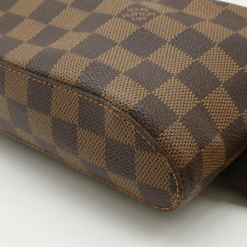 Brown Canvas Louis Vuitton Belt Bags
