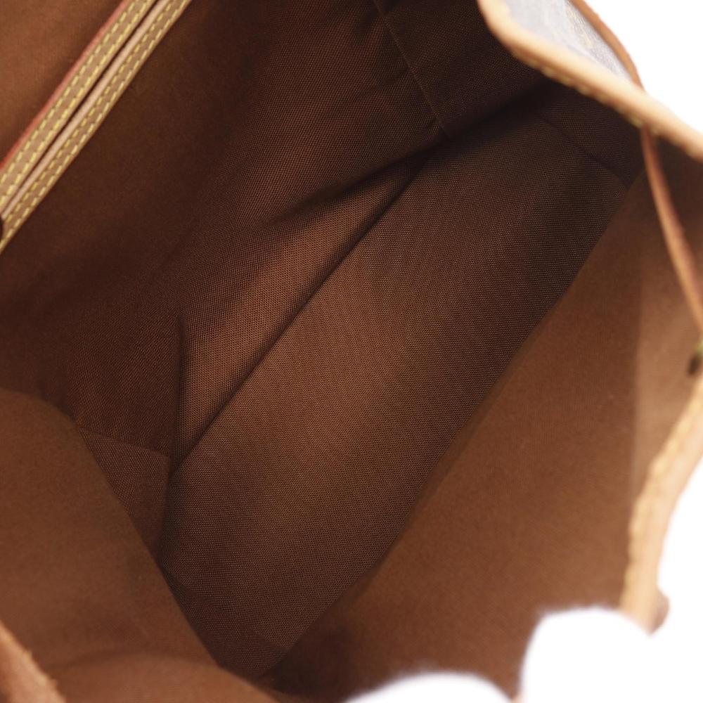 Brown Canvas Louis Vuitton Backpack
