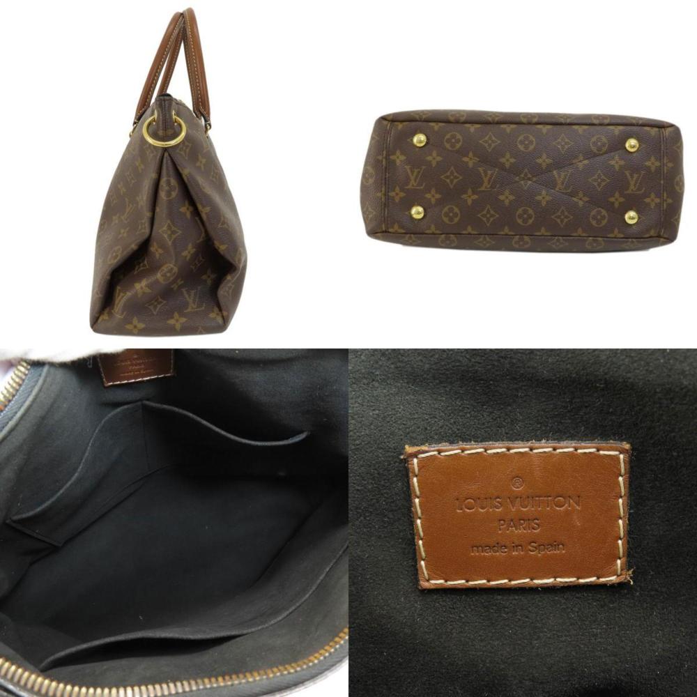 Brown Canvas Louis Vuitton Pallas