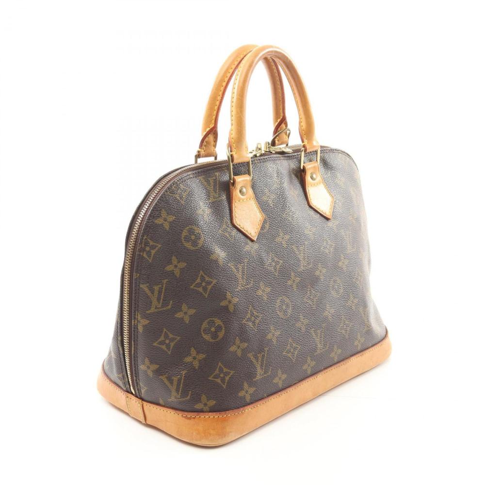 Brown Canvas Louis Vuitton Handbag