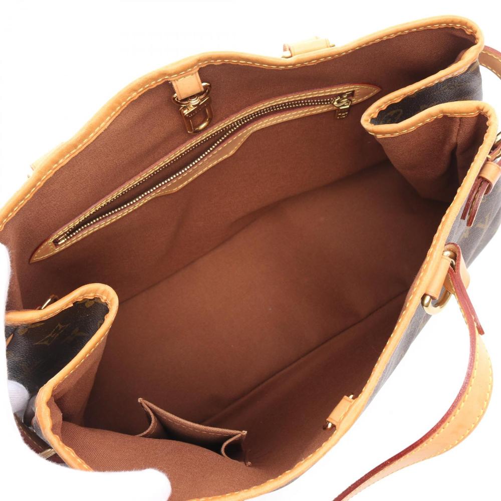 Brown Canvas Louis Vuitton Batignolles