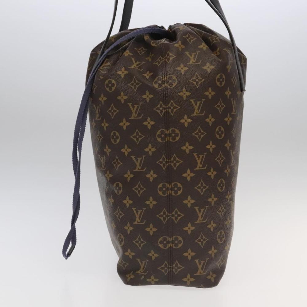 Brown Canvas Louis Vuitton Cabas
