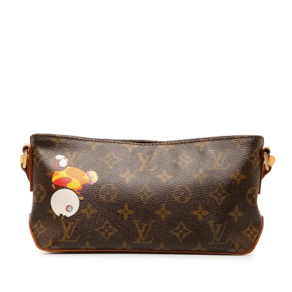 Brown Canvas Louis Vuitton Shoulder Bags