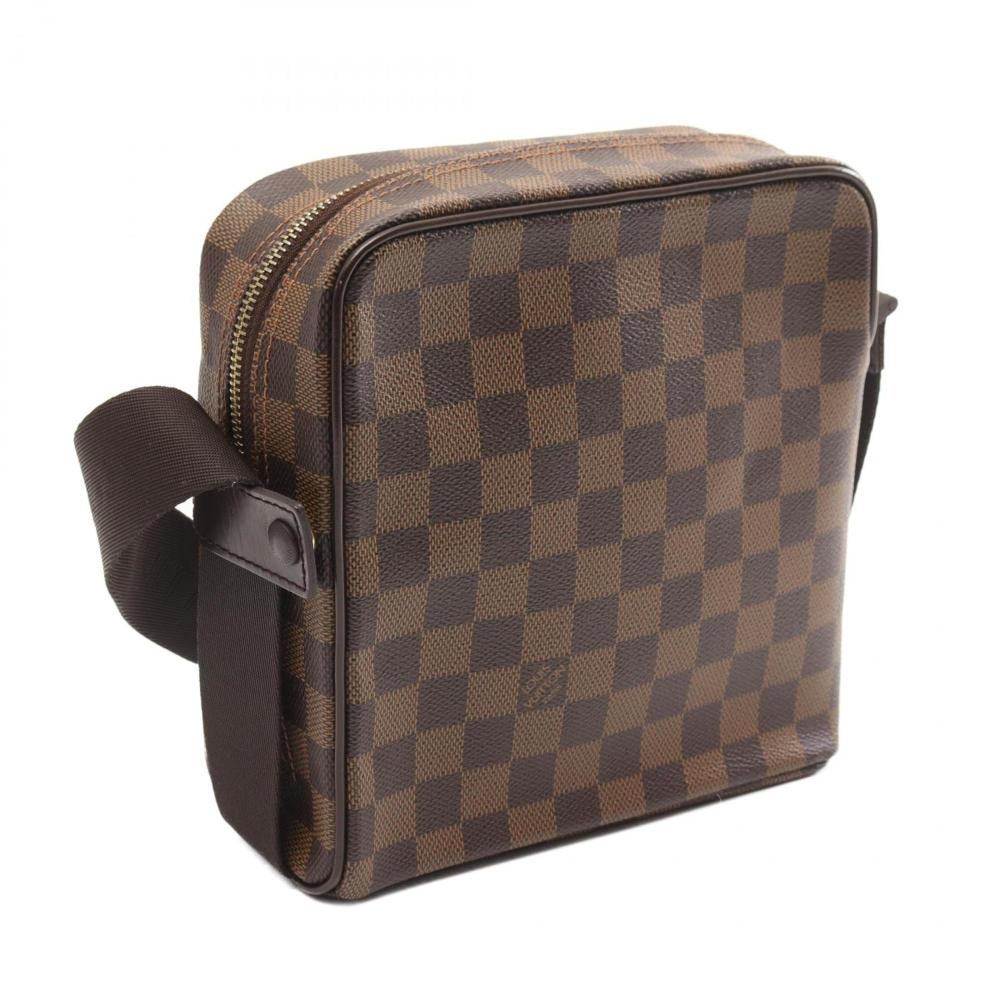 Brown Canvas Louis Vuitton Shoulder Bags