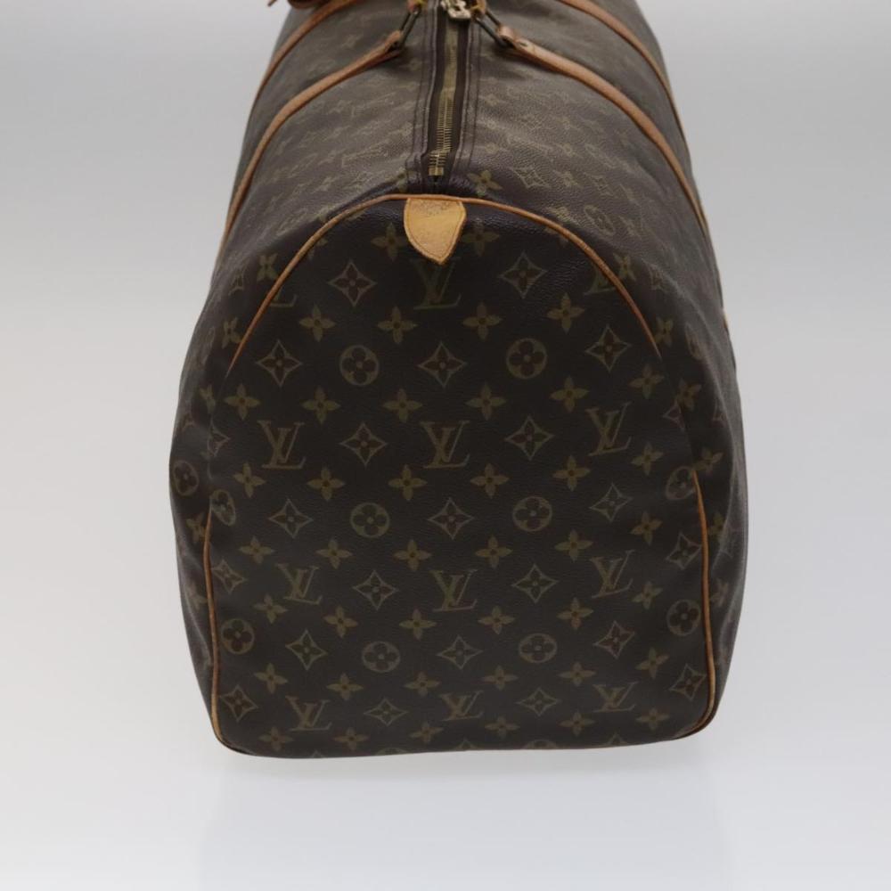 Brown Canvas Louis Vuitton Keepall