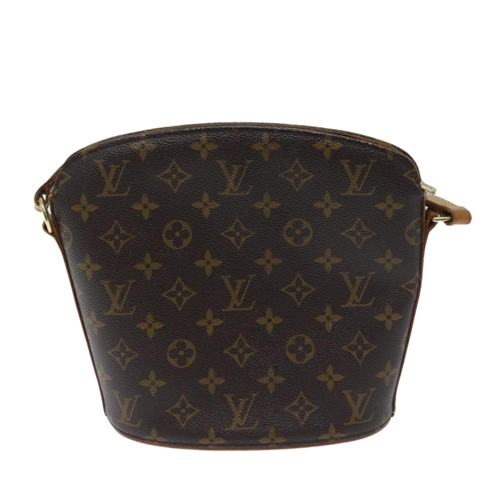 Brown Canvas Louis Vuitton Drouot