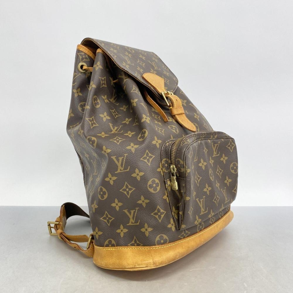 Brown Canvas Louis Vuitton Montsouris