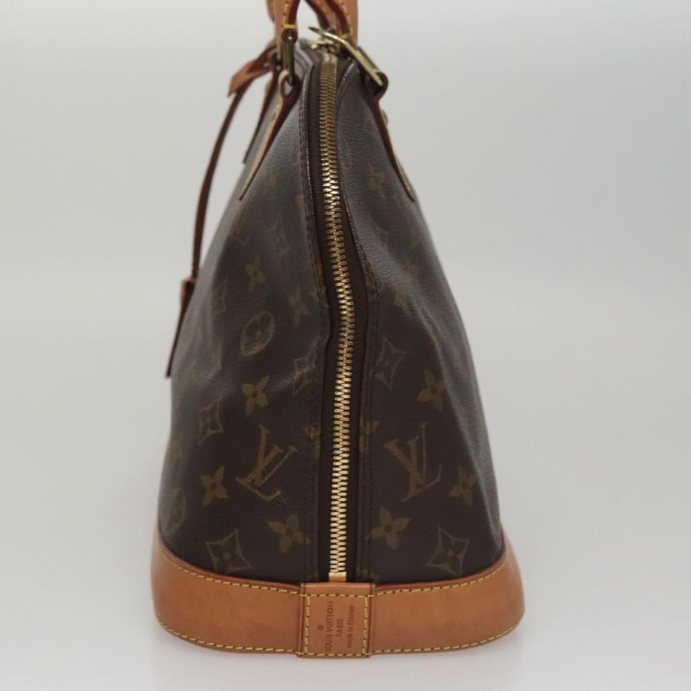 Brown Canvas Louis Vuitton Alma