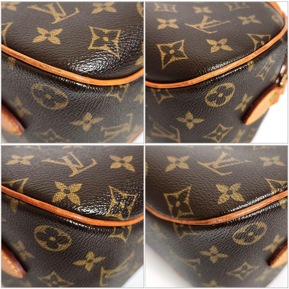 Brown Canvas Louis Vuitton Blois