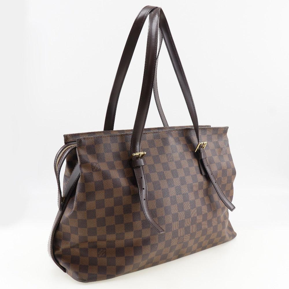 Brown Canvas Louis Vuitton Chelsea
