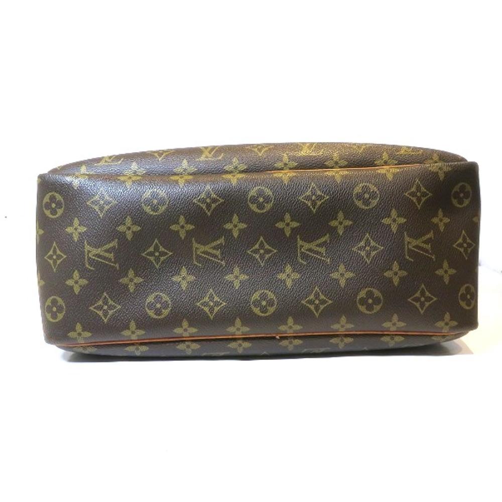 Brown Canvas Louis Vuitton Deauville