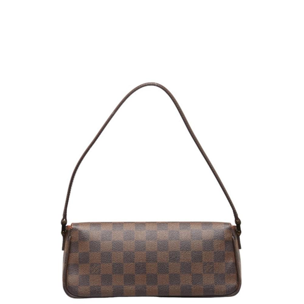 Brown Canvas Louis Vuitton Shoulder Bags