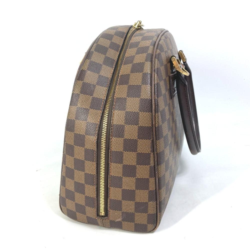 Brown Canvas Louis Vuitton Handbag