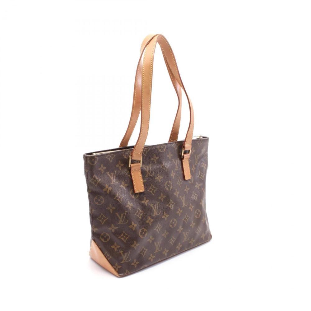 Brown Canvas Louis Vuitton Shoulder Bags