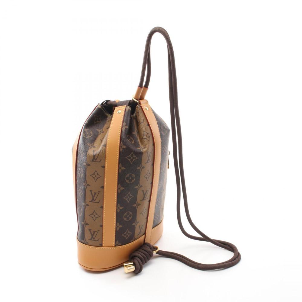Brown Canvas Louis Vuitton Shoulder Bags