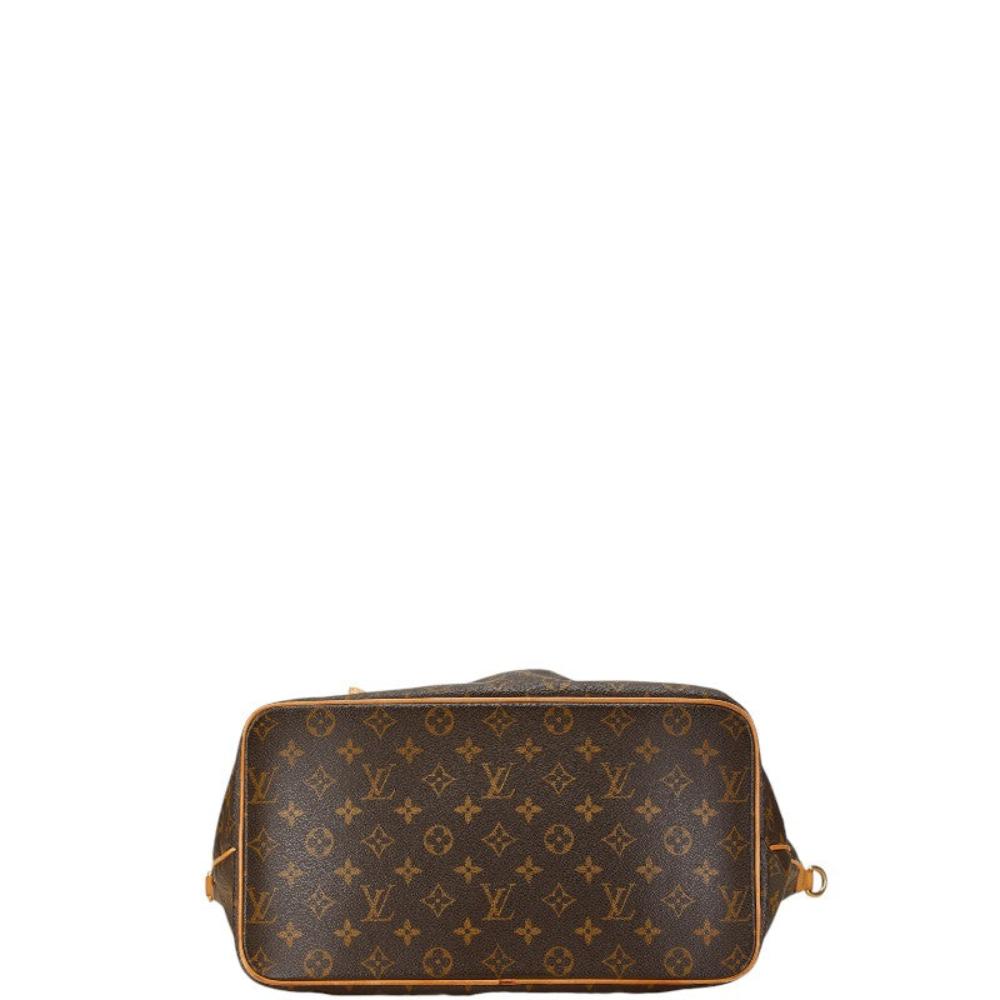 Brown Canvas Louis Vuitton Palermo