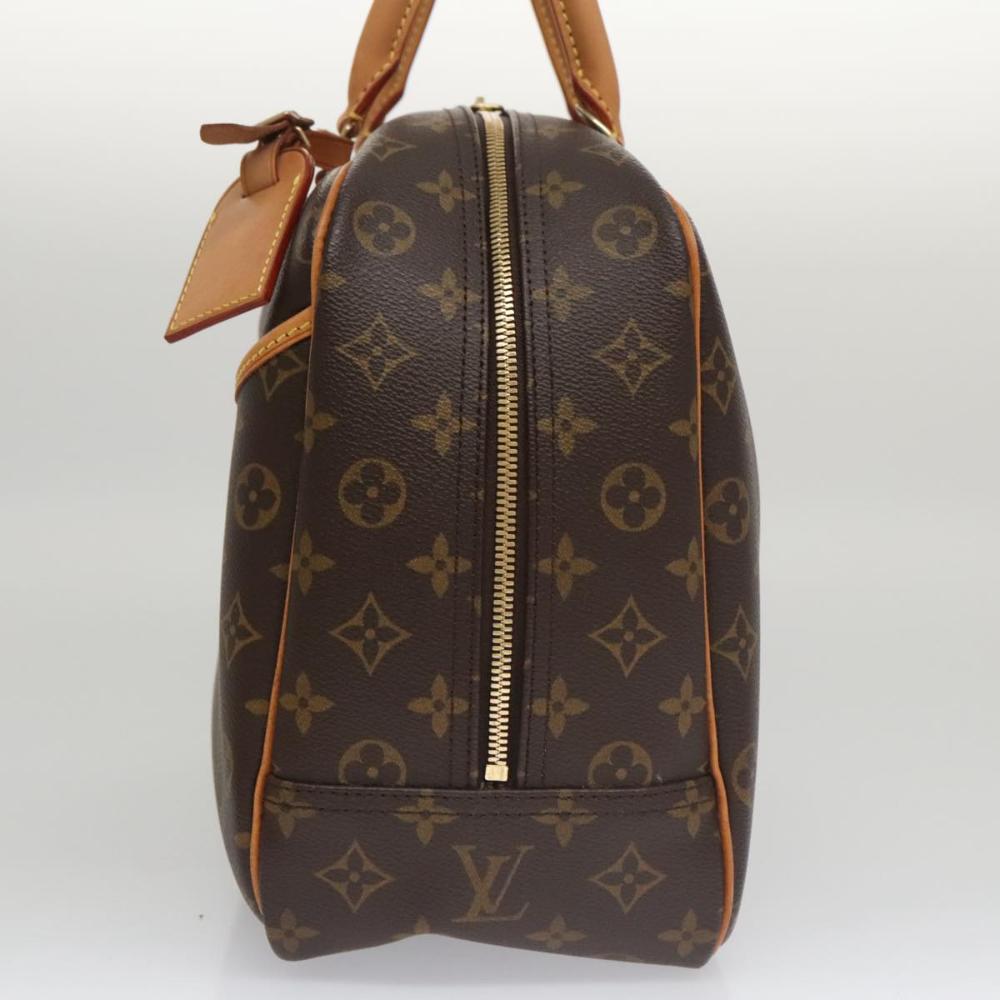 Brown Canvas Louis Vuitton Deauville