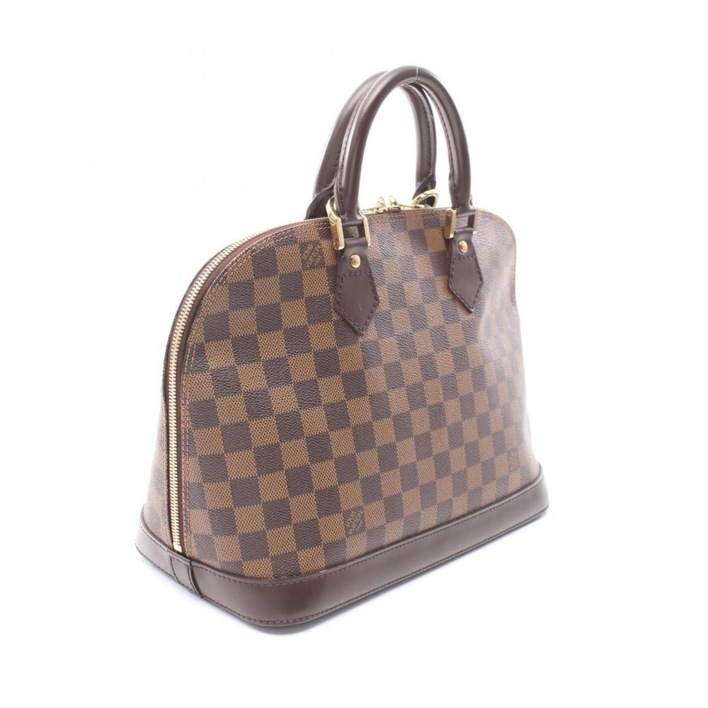 Brown Canvas Louis Vuitton Alma
