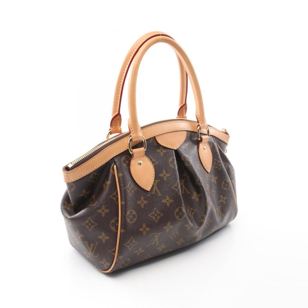 Brown Canvas Louis Vuitton Handbag