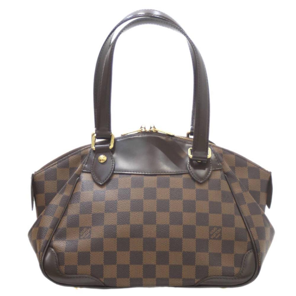 Brown Canvas Louis Vuitton Handbag