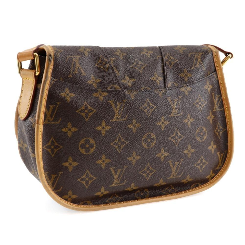 Brown Canvas Louis Vuitton Menilmontant