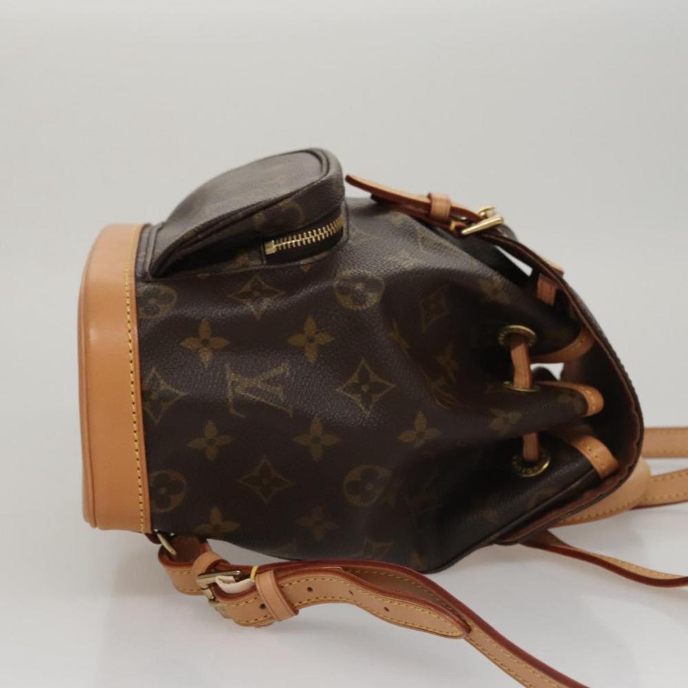 Brown Canvas Louis Vuitton Montsouris