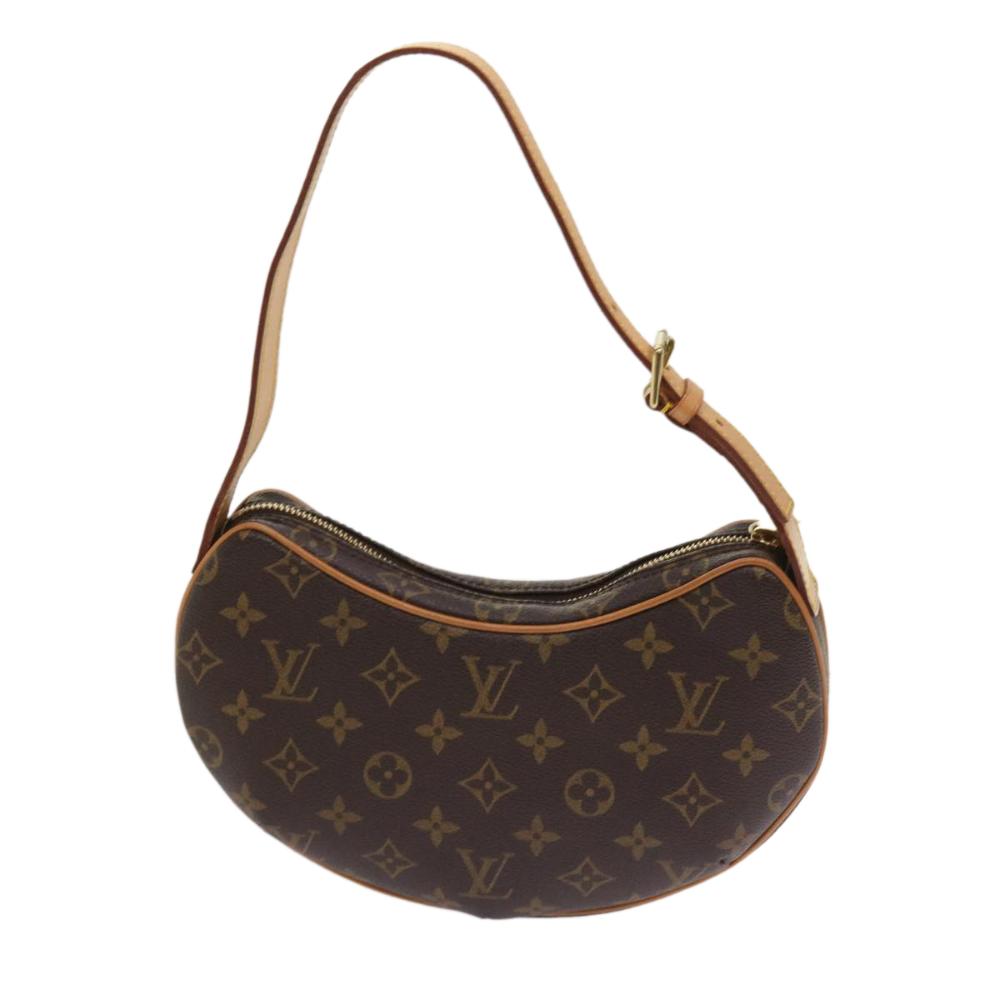 Brown Canvas Louis Vuitton Croissant
