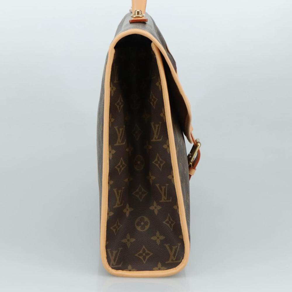 Brown Canvas Louis Vuitton Beverly