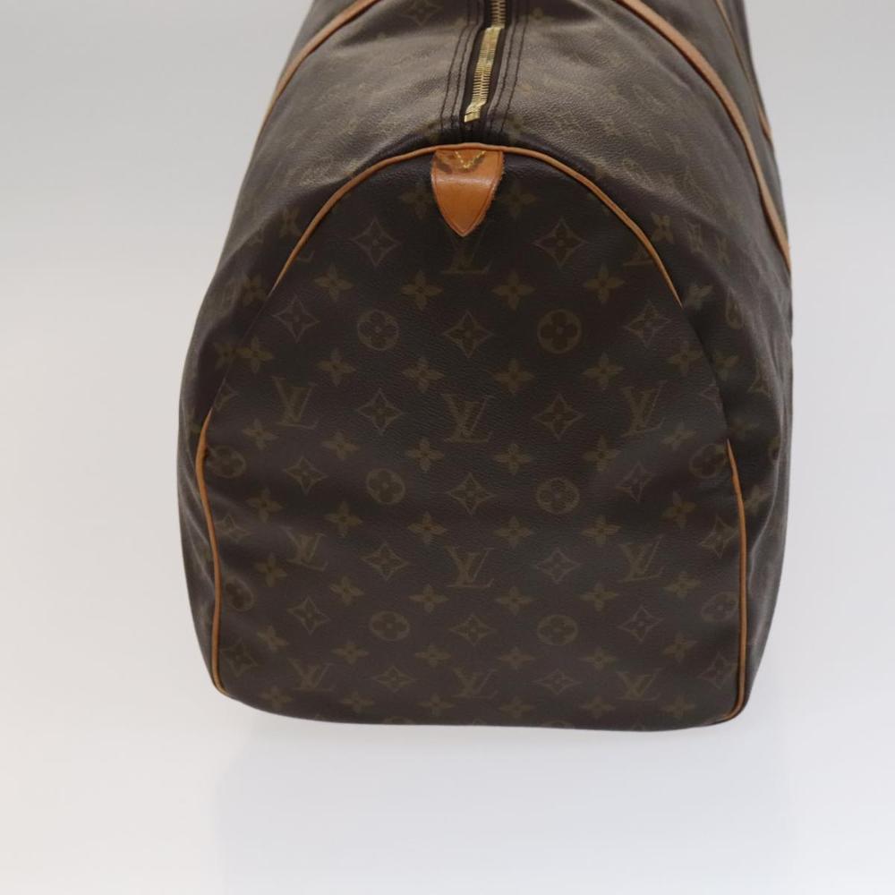 Brown Canvas Louis Vuitton Keepall
