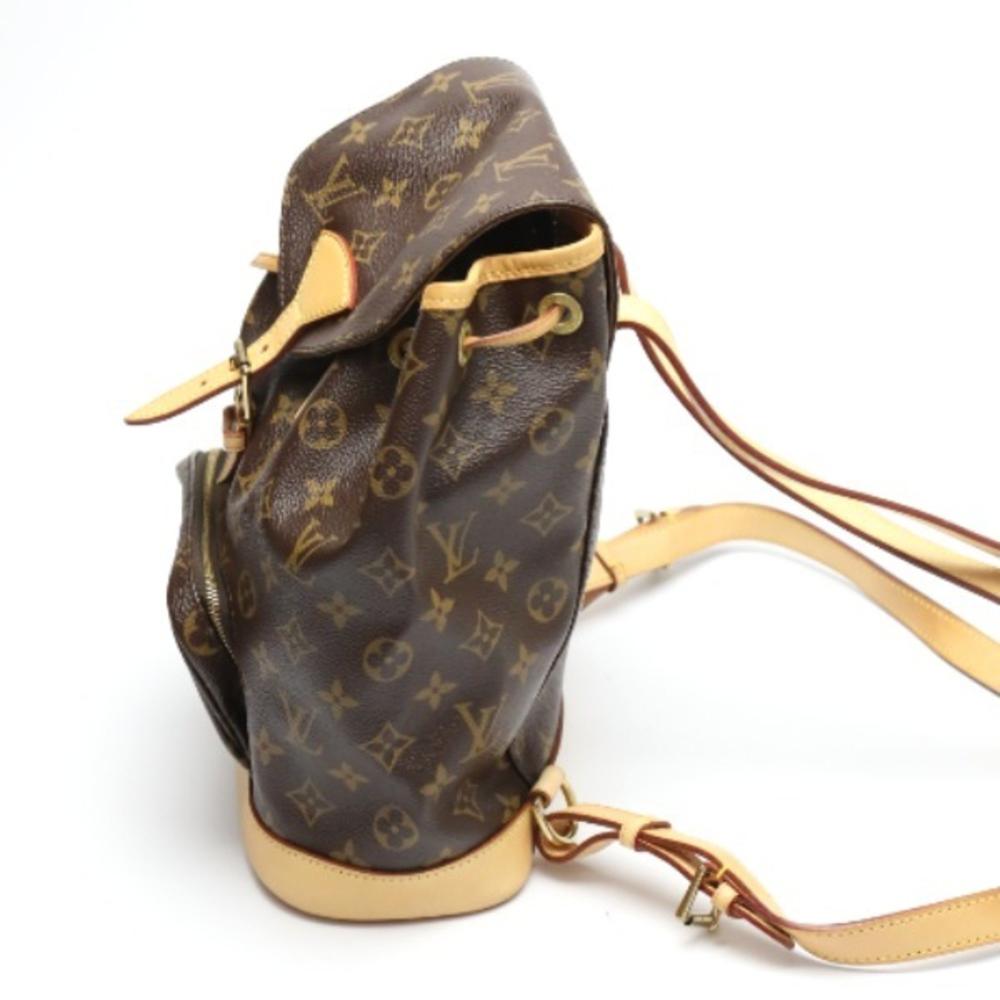 Brown Canvas Louis Vuitton Montsouris