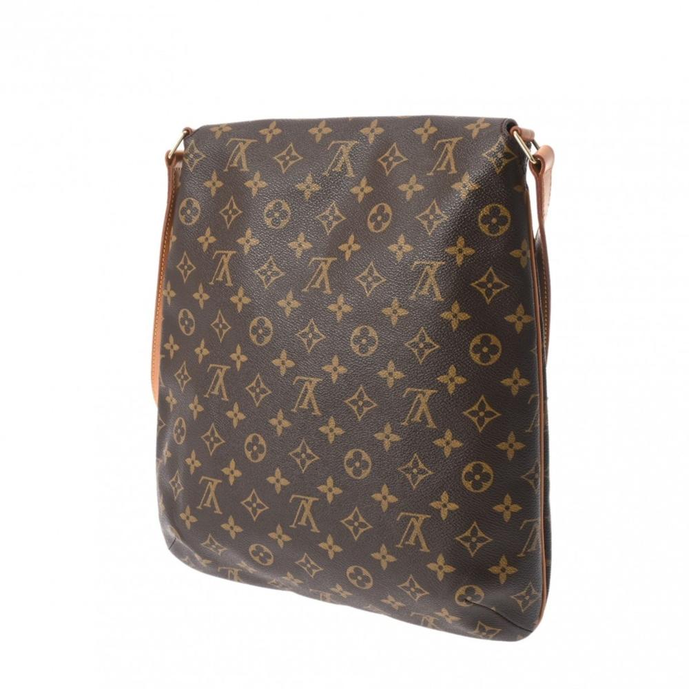 Brown Canvas Louis Vuitton Musette Salsa