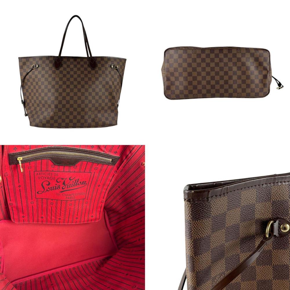 Brown Canvas Louis Vuitton Neverfull