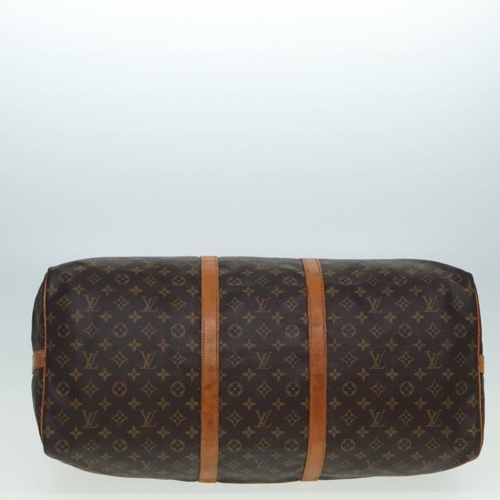 Brown Canvas Louis Vuitton Keepall