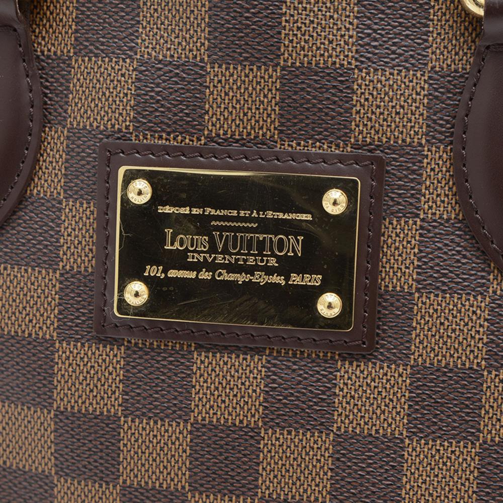 Brown Canvas Louis Vuitton Hampstead