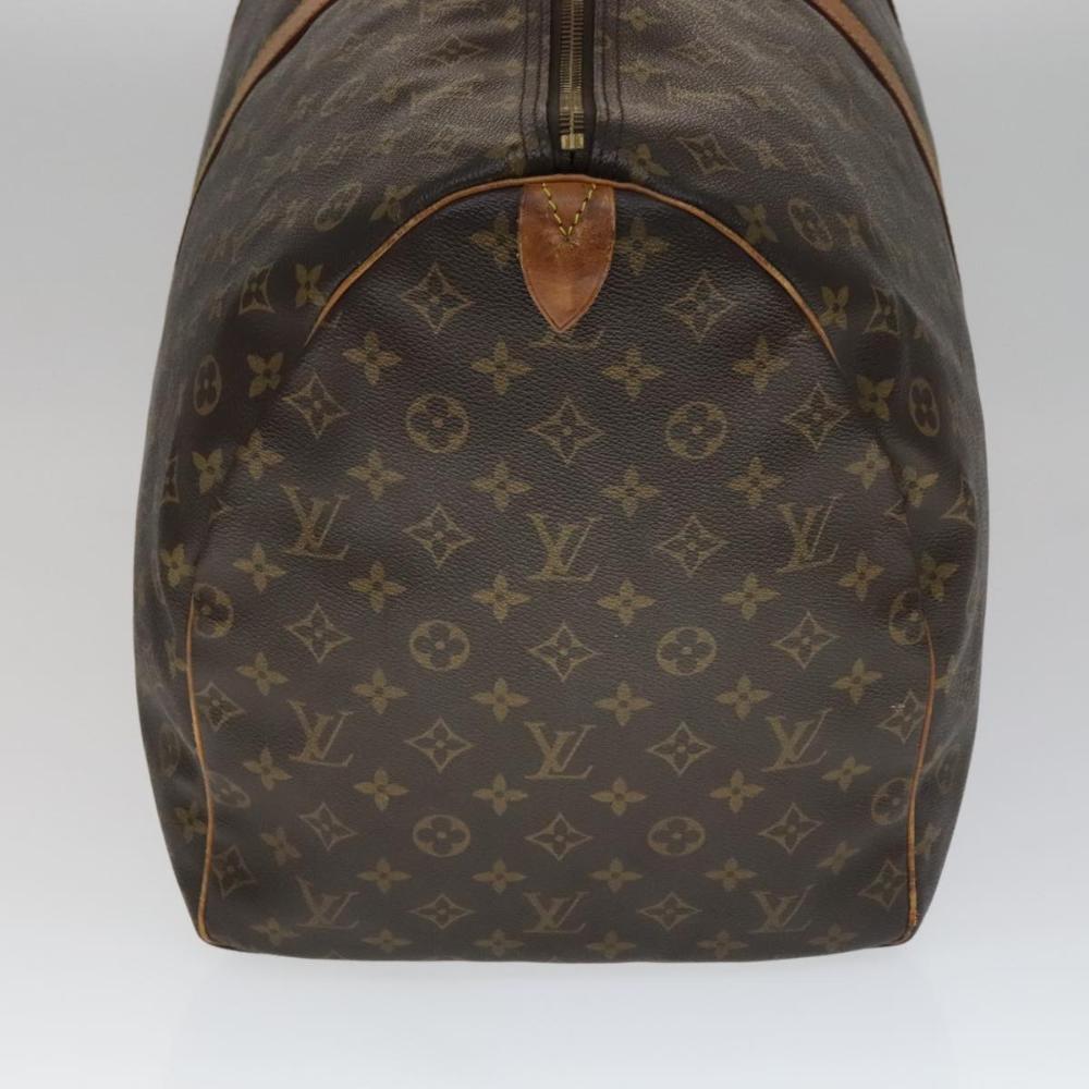 Brown Canvas Louis Vuitton Keepall