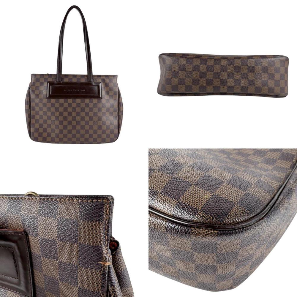 Brown Canvas Louis Vuitton Shoulder Bags