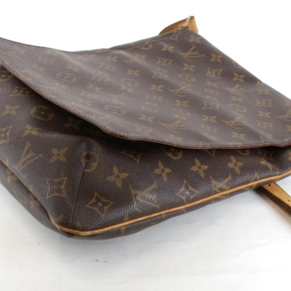 Brown Canvas Louis Vuitton Musette Salsa