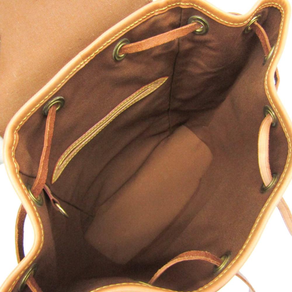 Brown Canvas Louis Vuitton Montsouris