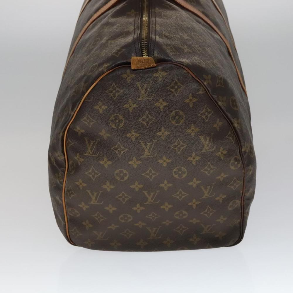 Brown Canvas Louis Vuitton Keepall
