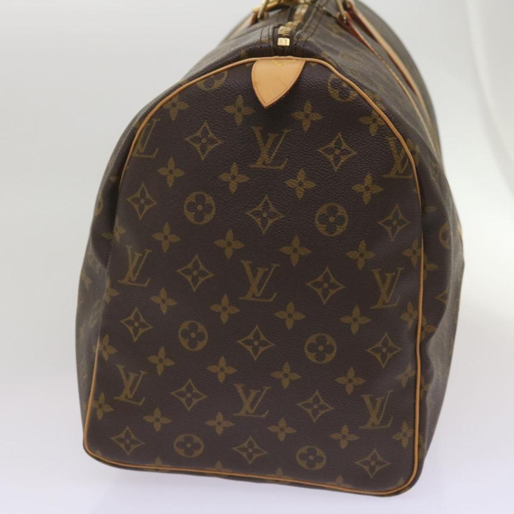 Brown Canvas Louis Vuitton Keepall