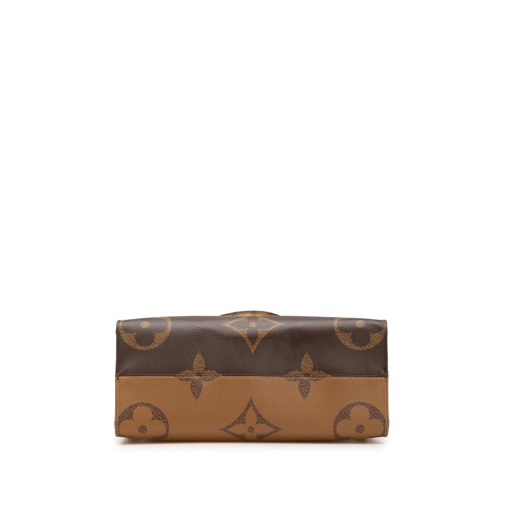 Brown Canvas Louis Vuitton Onthego