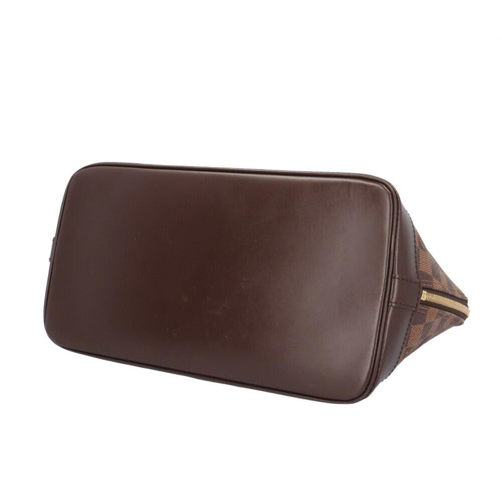 Brown Canvas Louis Vuitton Alma