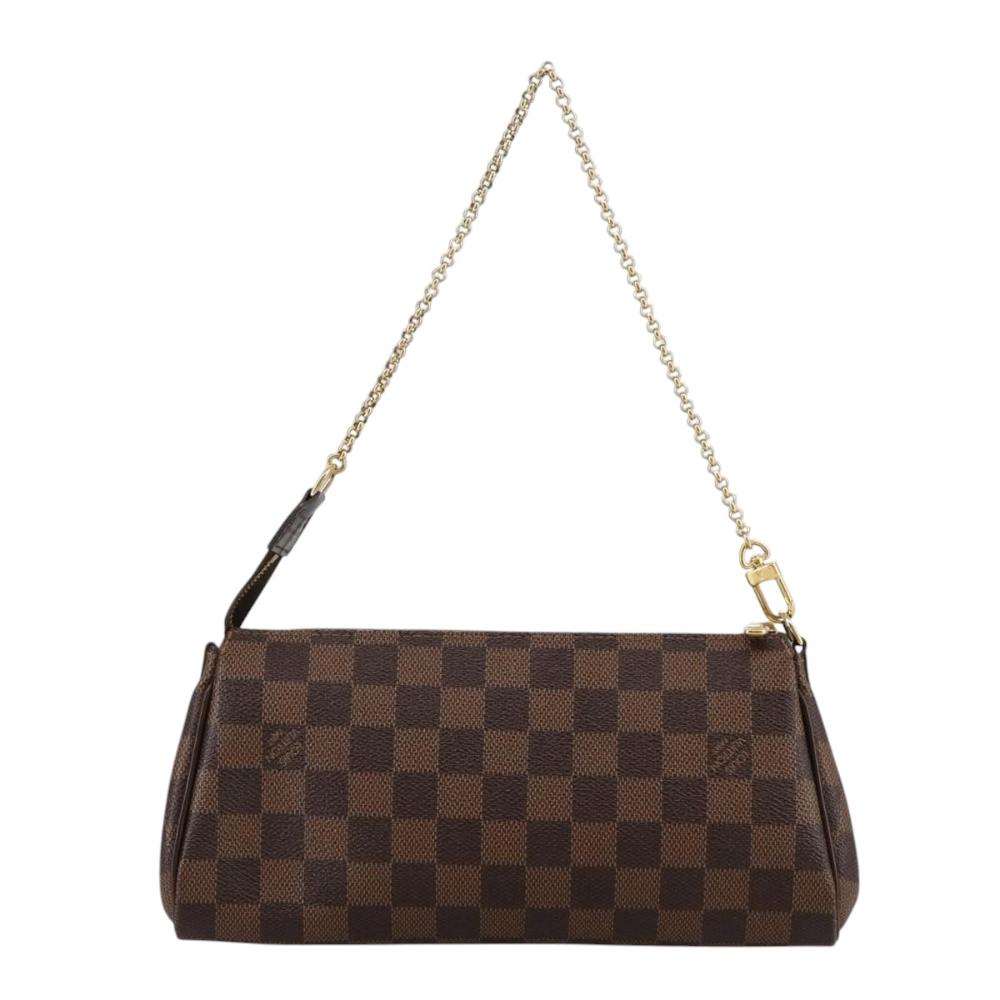 Brown Canvas Louis Vuitton Eva
