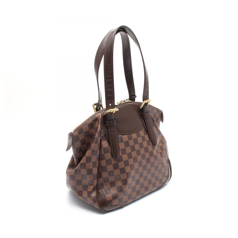 Brown Canvas Louis Vuitton Shoulder Bags