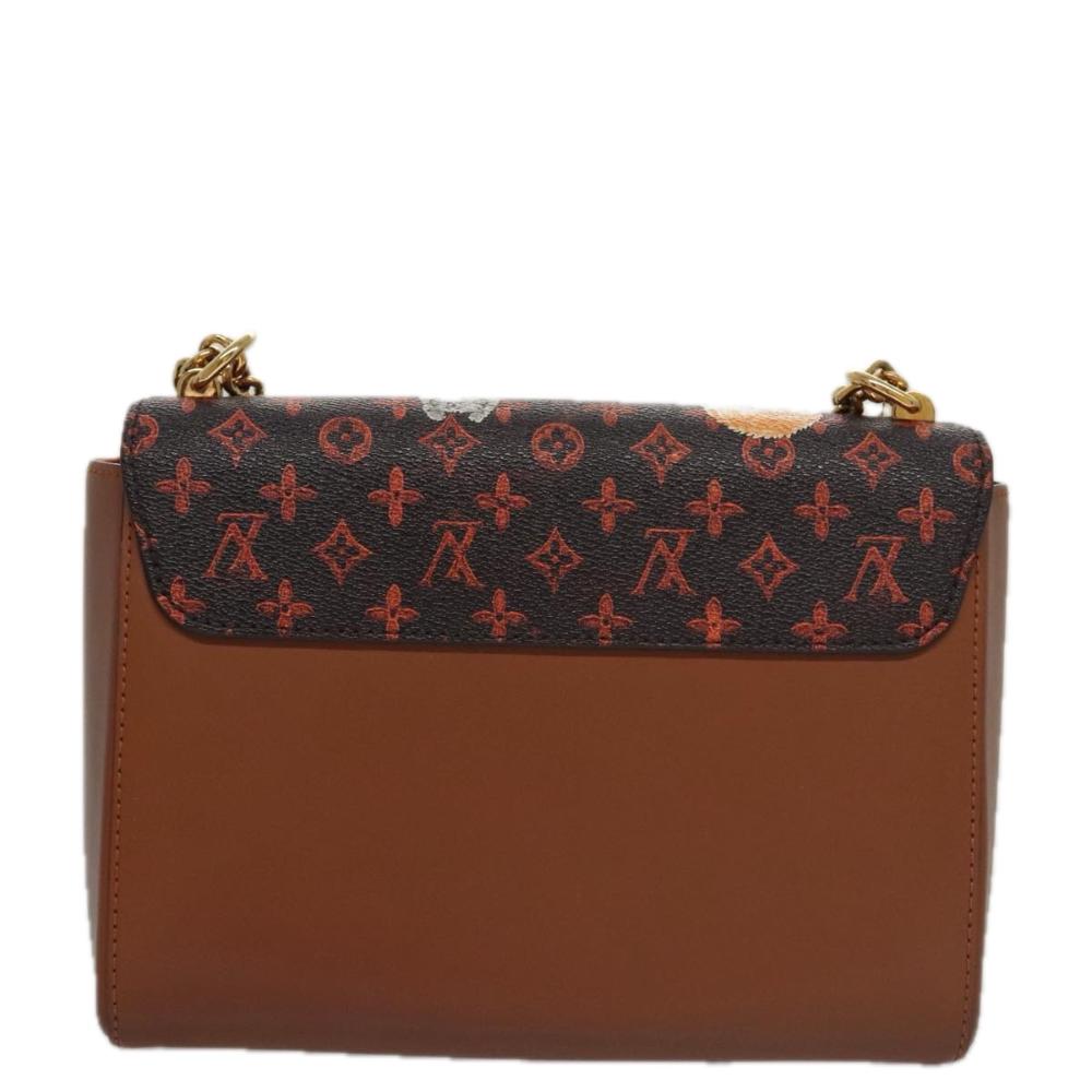 Brown Canvas Louis Vuitton Crossbody Bag
