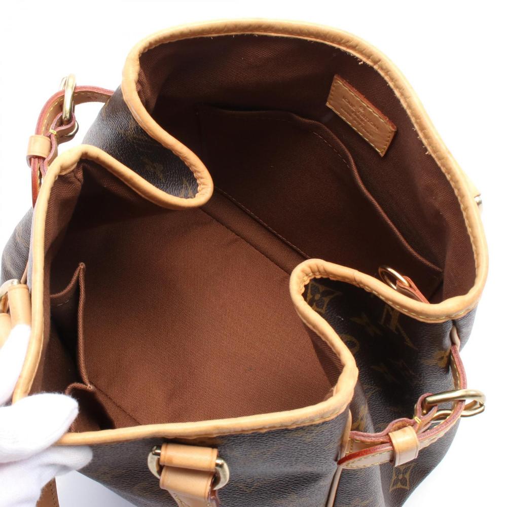 Brown Canvas Louis Vuitton Batignolles