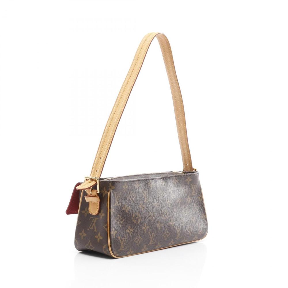 Brown Canvas Louis Vuitton Shoulder Bags